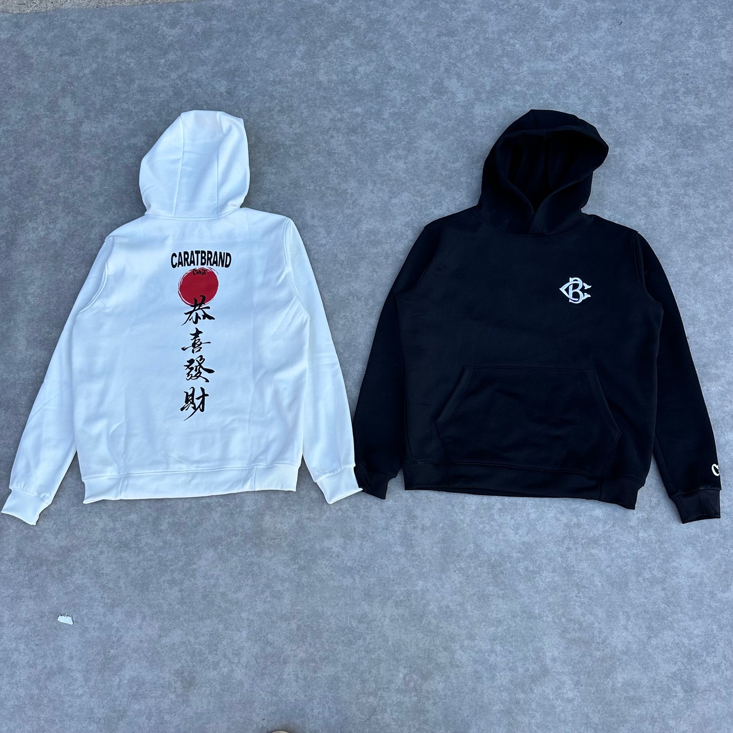 WHITE CARAT HOODIE JAPAN