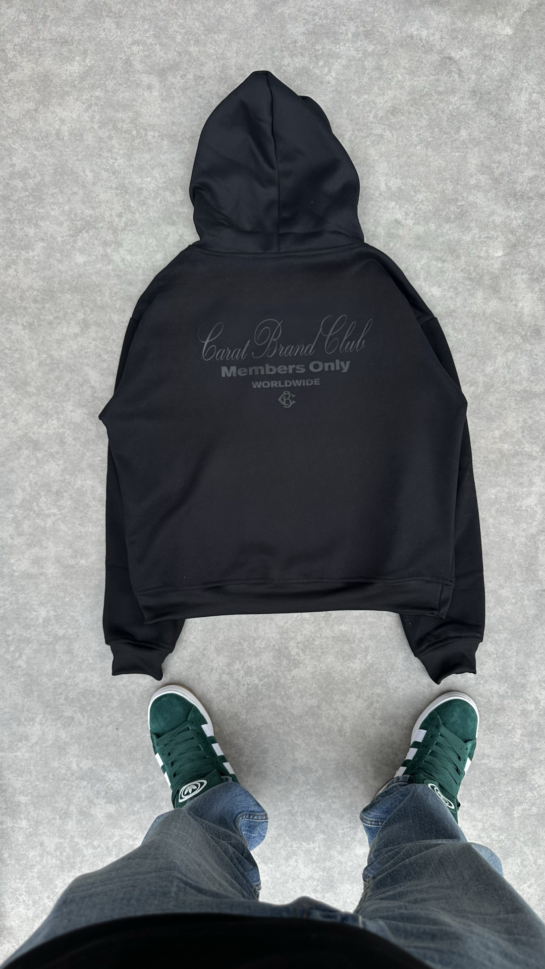 BLACK PREMIUM HOODIE